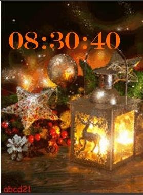 Новогодний фонарик ани
