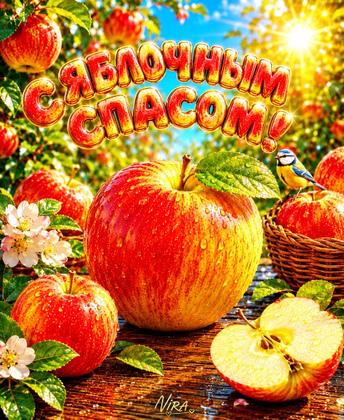 С Яблочным Спасом!