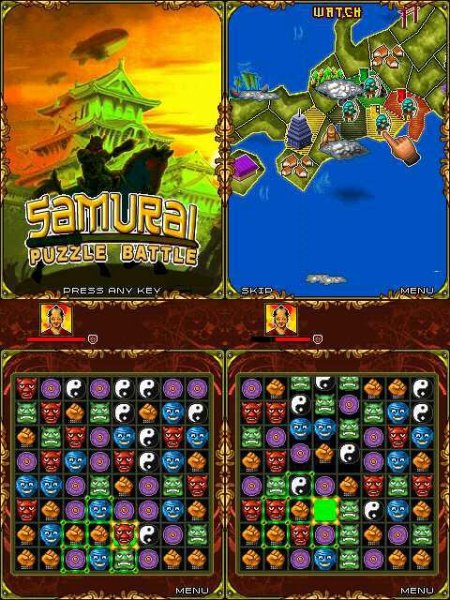 Samurai Puzzle Battle 240x320 6280