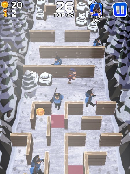 Winter Fugitives stealth game v 1.0 [Мод