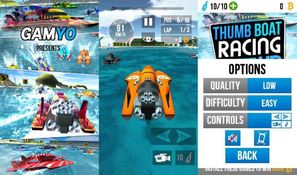 Thumb Boat Racing v1.1(20)