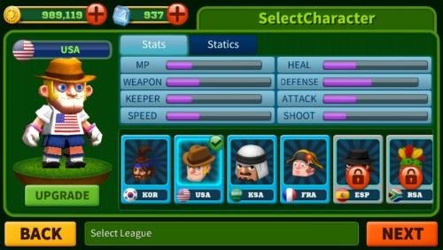Man Of Soccer v1.0.12 [Unlimited Coins Gems]