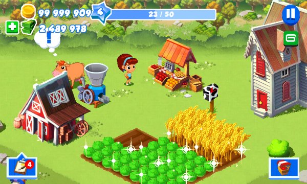 Green-farm 3 v4.0.6 (mod) много денег (Rus)