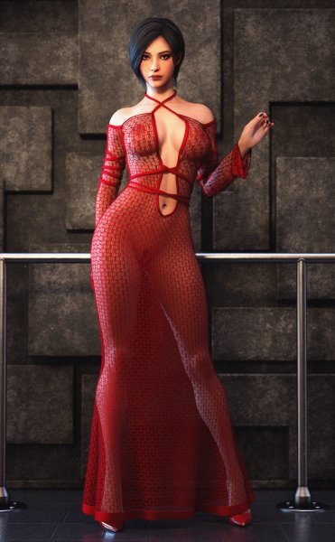 Ada+Red+Dress