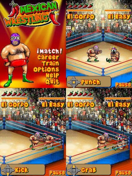 Mexican Wrestling 240x320