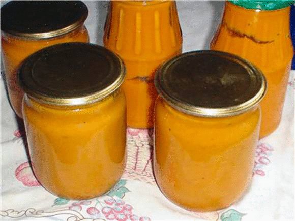 Пюре из кабачков на зиму