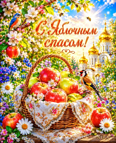 С Яблочным Спасом