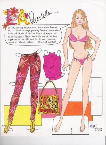 L.A. paperdolls Miki