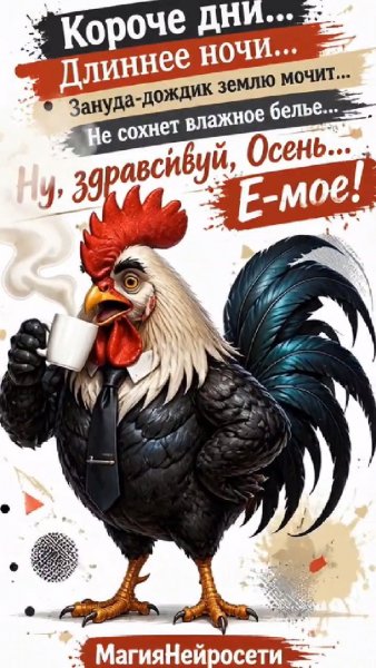Здравствуй осень