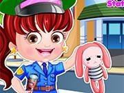 Baby Hazel Police Dressup