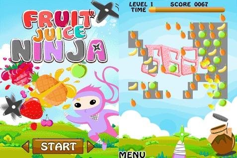 Fruit Juice Ninja 240x400