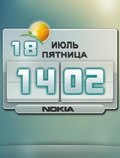 Цифровые часы День ночь Фл.2.0
