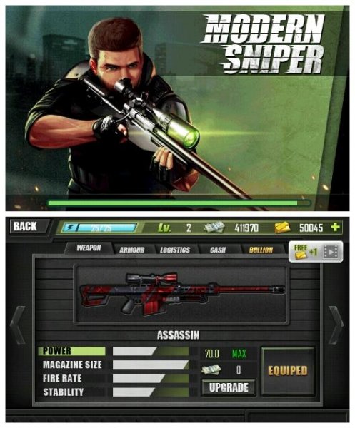 Modern Sniper v.2.0.Mod(Gold)