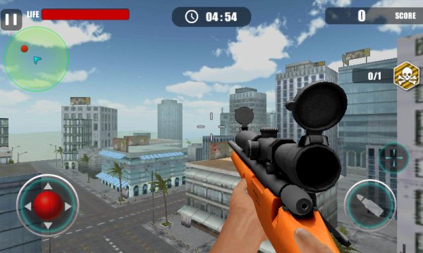 1 army special sniper strike game 3d