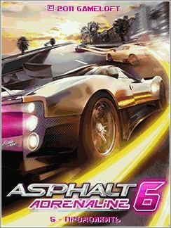 (Rus) Asphalt 6 Adrenaline 240x320 S40