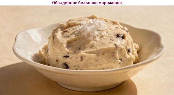 Обалденное белковое мороженое