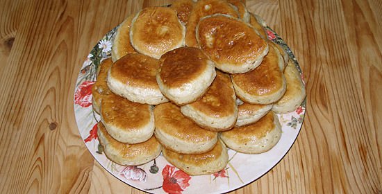 Оладьи на кефире