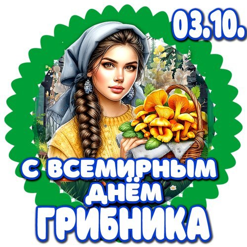 Открытка с днем грибника (1)