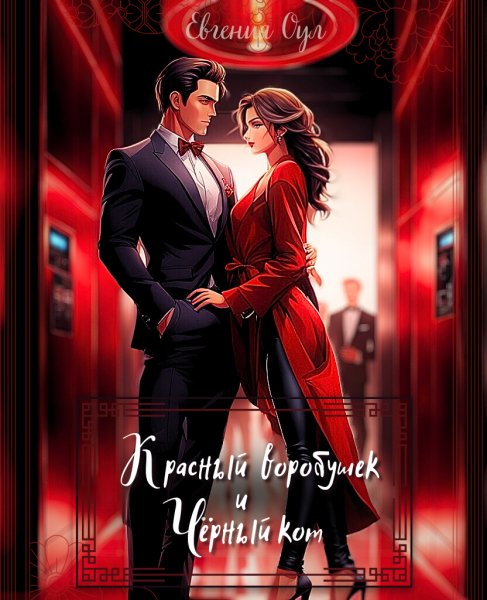 Красный воробушек и Чёрный кот. Евгения Оул