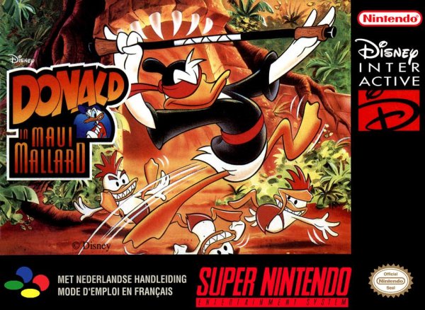 Maui Mallard in Cold Shadow.<SNES>