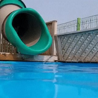 Аааа...плюх!