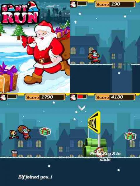 Santa Run 320x240 E72