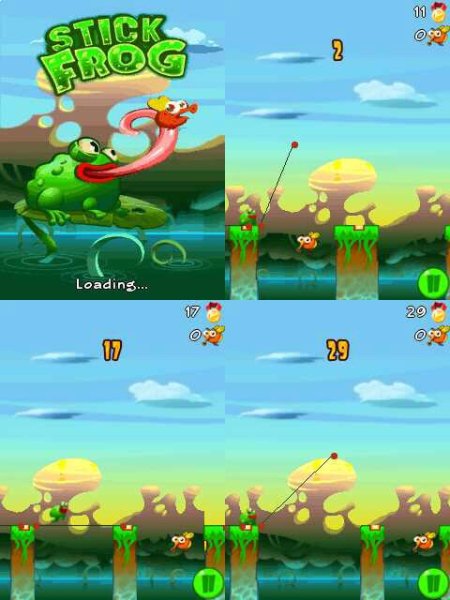 Stick Frog 240x320