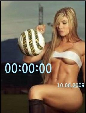 Фтбол цифр часы дата