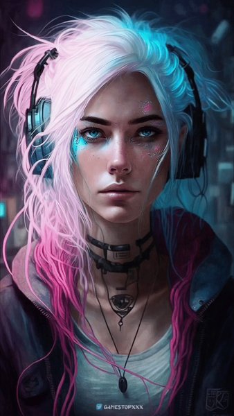 Cyberрunk girl