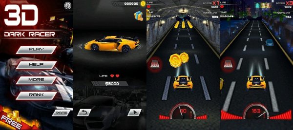 3D DARK RACER v1.0(1)mod money
