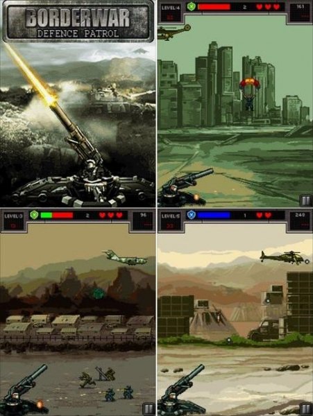 Border war Defence patrol Nok s40 240x320