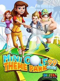 mini golf 99 holes theme park 240х320