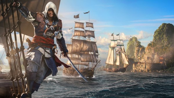 Обои Assassin's Creed Black Flag (пересинхронизированны