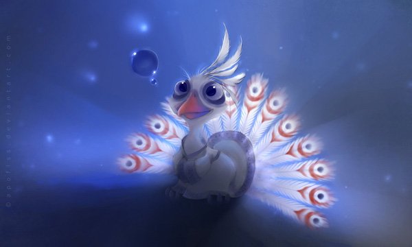 little shen by apofiss павлин