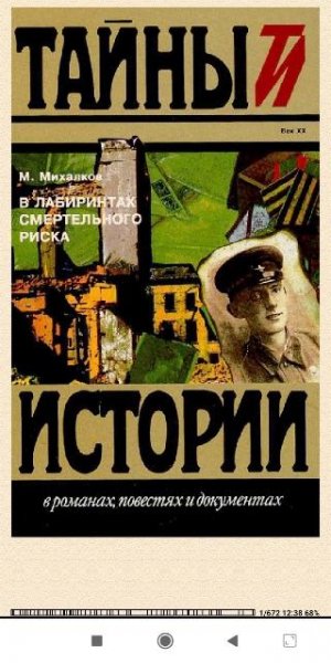 М.Михалков. В лабиринтах смертельного