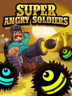 Super Angry Soldiers Samsung F400 240x320