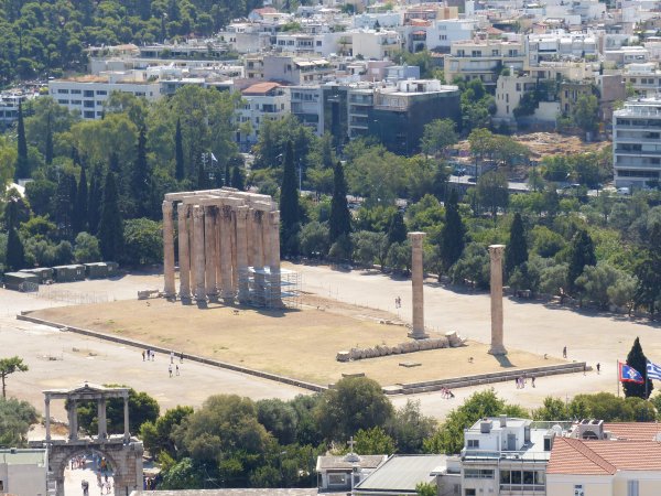 Templo de Zeus Olímpico, Atenas, Grecia, 2019 01