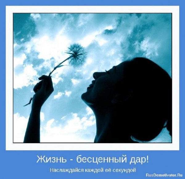 Жизнь - бесценный дар!