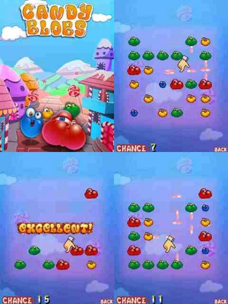 Candy Blobs 360x640 N97