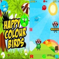 Happy Colour Birds 240x400