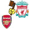 Анимация Liverpооl бьет М.Ю. Челси Арсен