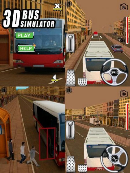 3D Bus Simulator 240x320