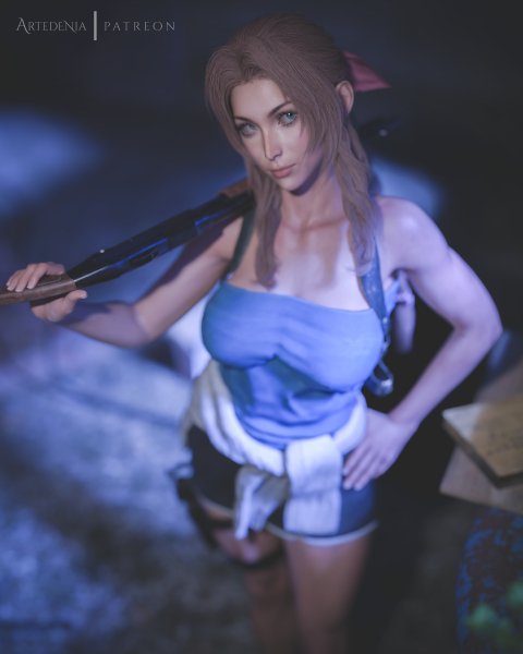 Aerith is ready to meet Nemesis