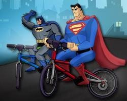 Batman Vs Superman BMX Race