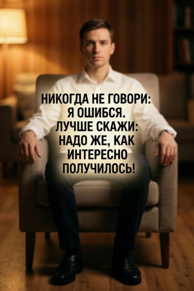 Не говори, что ошибся