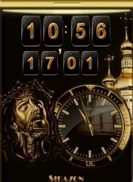 1 Крещение цифр часы дата