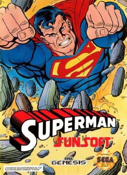 SuperMan (Sega MD GEN 16bit)