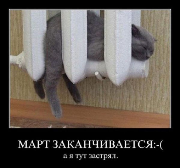 Уже не только март, но и апрель закончился...
