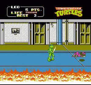 Teenage Mutant Ninja Turtles 2 The Arcade Game