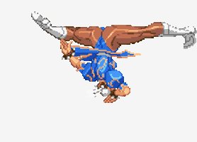 Chun Li Spinning Bird Kick